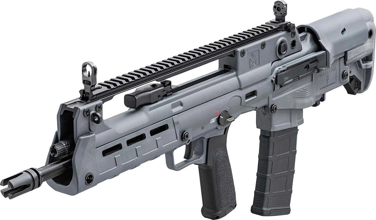 Springfield Armory Hellion 5.56 NATO 16" Gray Semi-Auto Bullpup Rifle Gear Up Bundle, 30-Rd