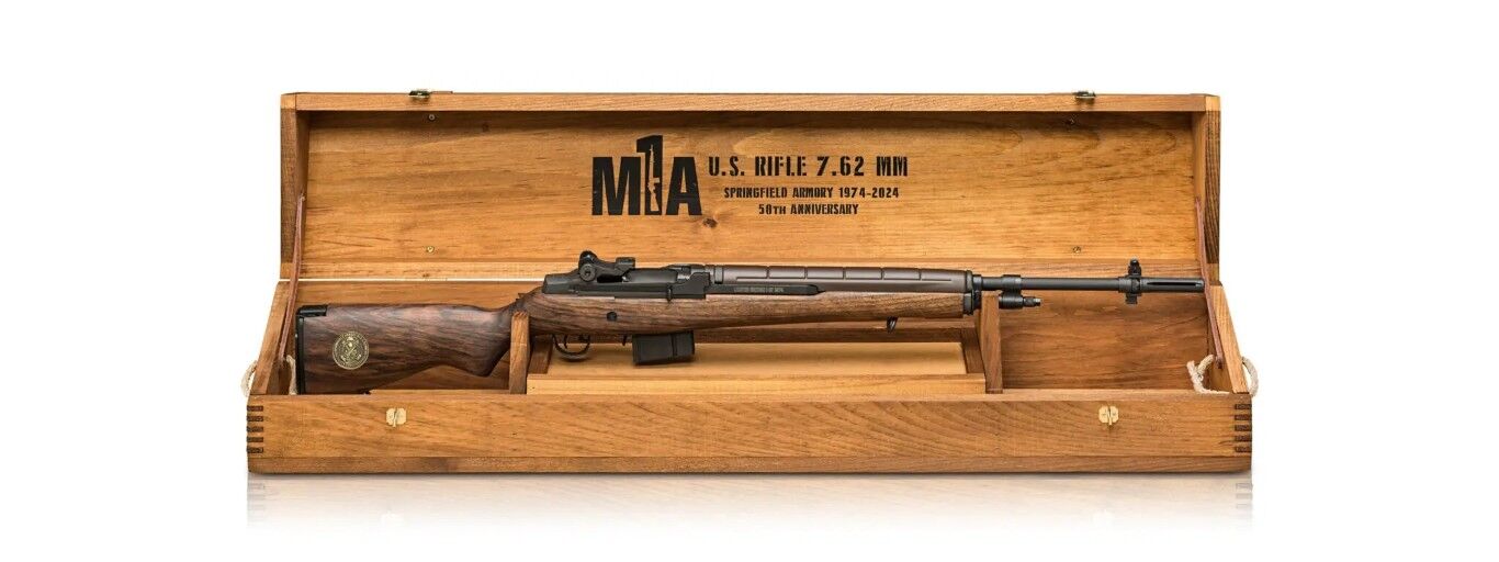 Springfield Armory M1A 50th Anniversary .308 Win 22" Semi-Auto Rifle, 10-Rd