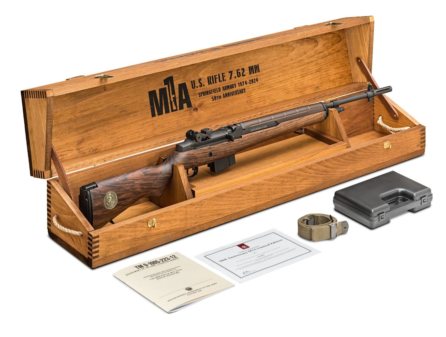 Springfield Armory M1A 50th Anniversary Rifle Display Box
