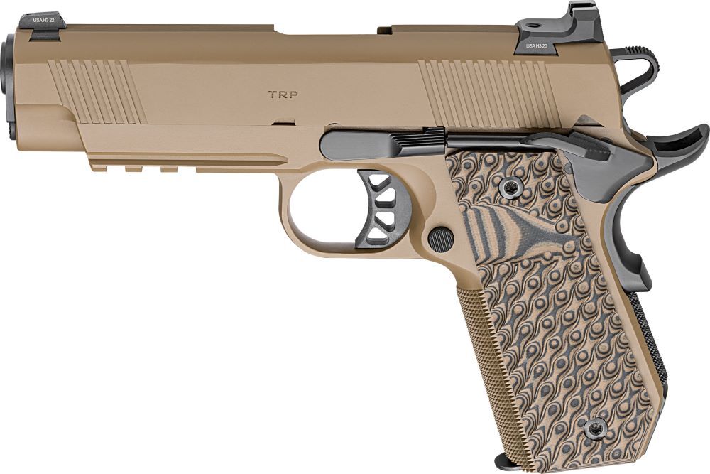 Springfield Armory 1911 TRP CC .45 Auto Compact Coyote Pistol, 7-Rd