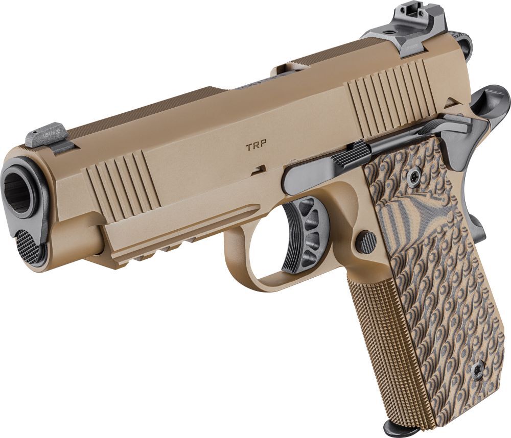 Springfield Armory 1911 TRP CC .45 Auto Compact Coyote Pistol, 7-Rd