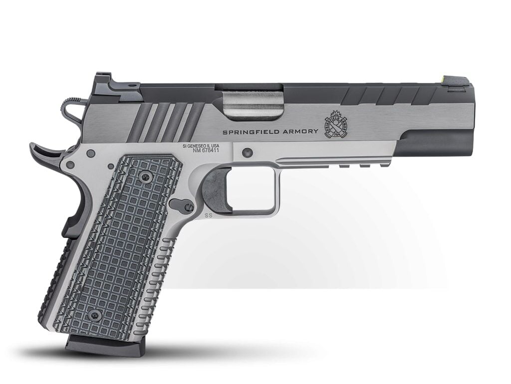 Springfield 1911 Emissary .45 Auto Full Size Gray Pistol, 8-Rd