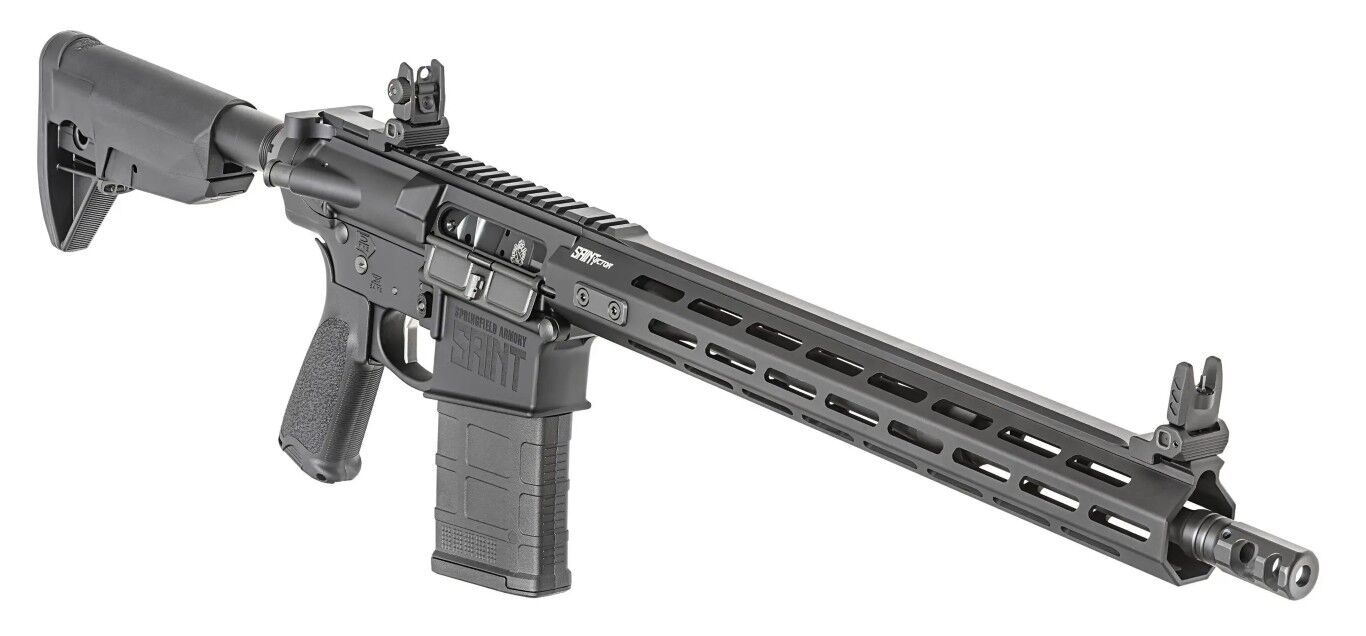 Springfield Armory Saint Victor .308 Win 16" Semi-Auto AR-10 Rifle Gear Up Bundle, 20-Rd