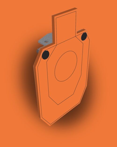 Taylor Targets Pro Series Mark 1 Small Silhouette Target