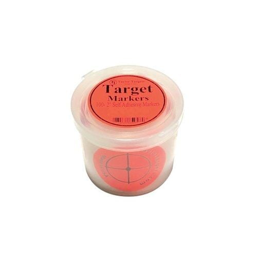 Taylor Targets Red Target Markers, 100-Ct