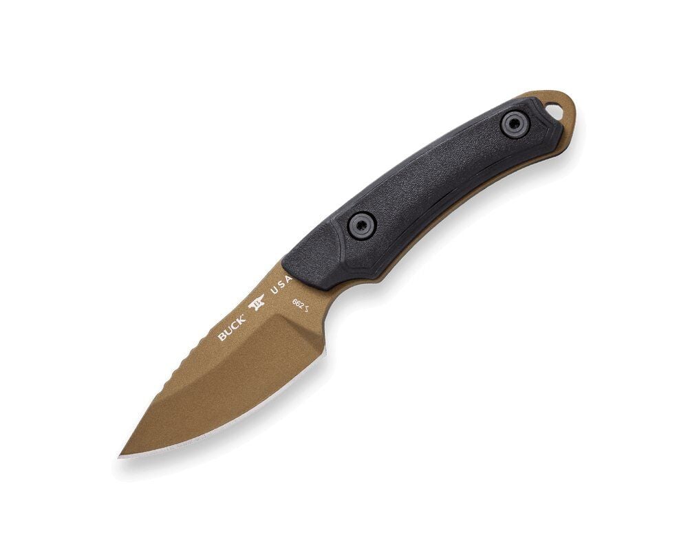 Buck Knives 662 Alpha Scout Backcountry Knife, Black