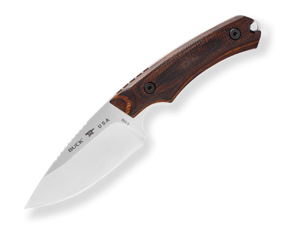 Buck Knives 664 Alpha Hunter Pro Knife, Walnut DymaLux