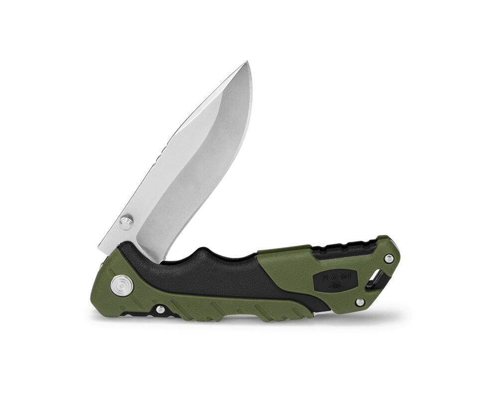 Buck Knives 659 Large Folding Pursuit Green/Black Knife