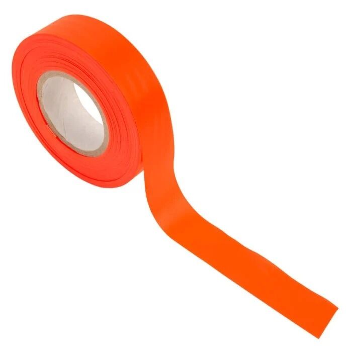 Allen Company Orange Flagging Tape, 0.787-In x 150-Ft