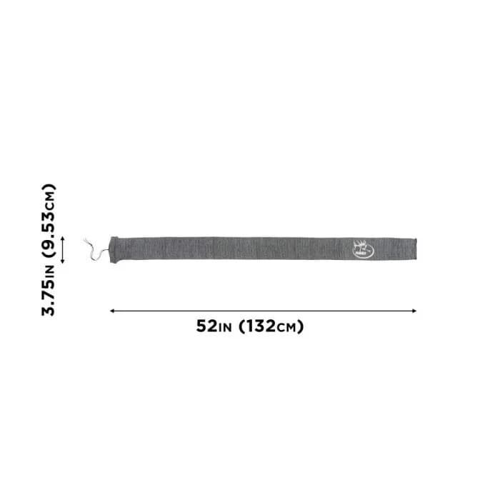 Allen Company Heather Grey Rocky Mountain Elk Foundation Knit Gun Sock, 52-In