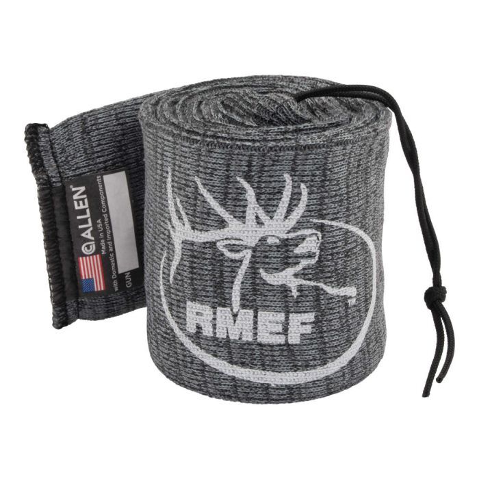 Allen Company Heather Grey Rocky Mountain Elk Foundation Knit Gun Sock, 52-In