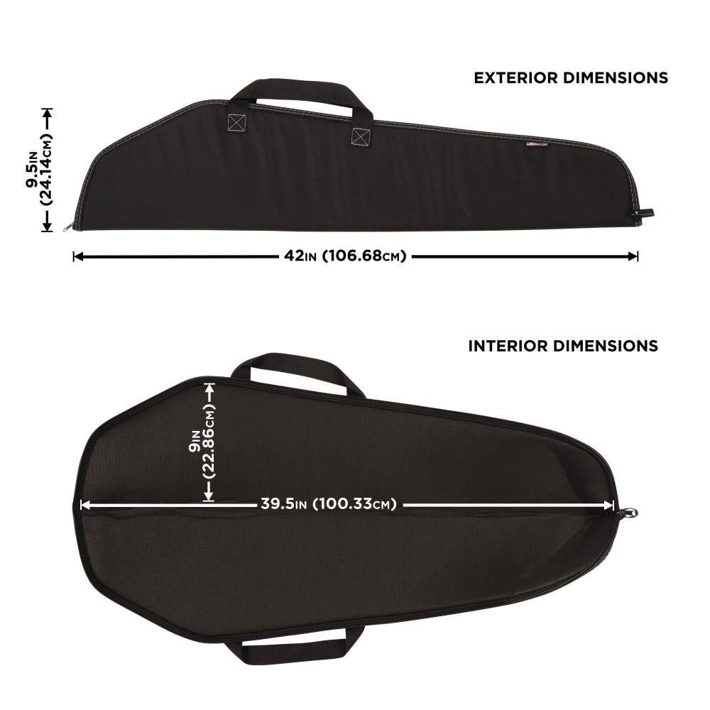 Allen Company Black Durango Rifle Case, 40-In