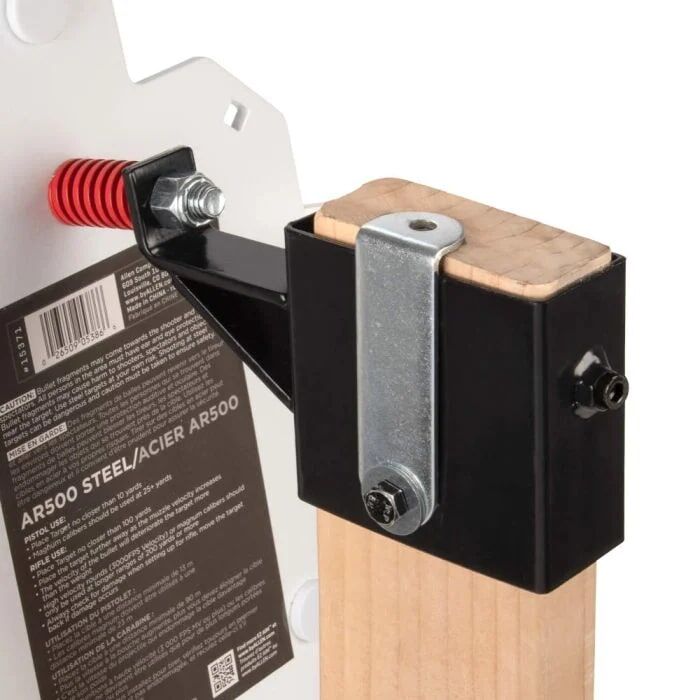 Allen EZ Aim Steel Gong Hammer Target With Recoil Spring, 2 X 4-In