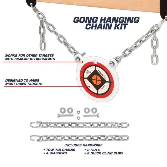 Allen Company EZ Aim Stainless Steel Gong Target Chain Kit