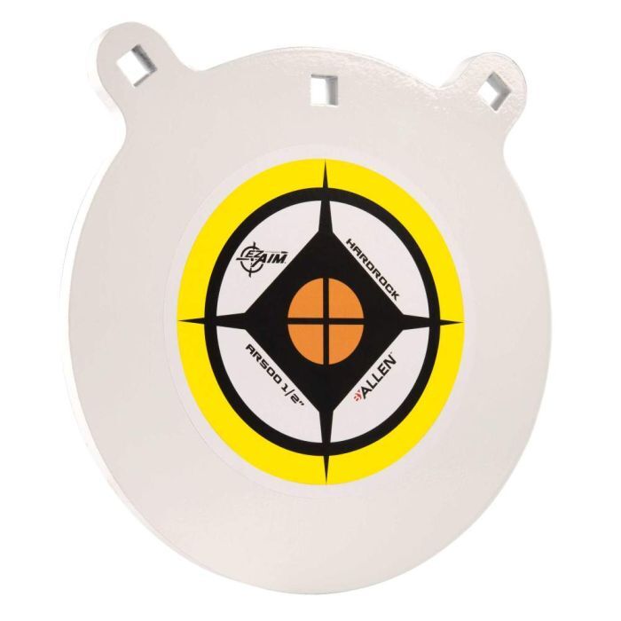 Allen EZ Aim Hardrock AR500 Steel Gong Shooting Target, 10-In