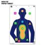 Allen EZ Aim Fun Shot Commander Paper Shooting Targets, 23-InW x 35-InH, 3-Pk