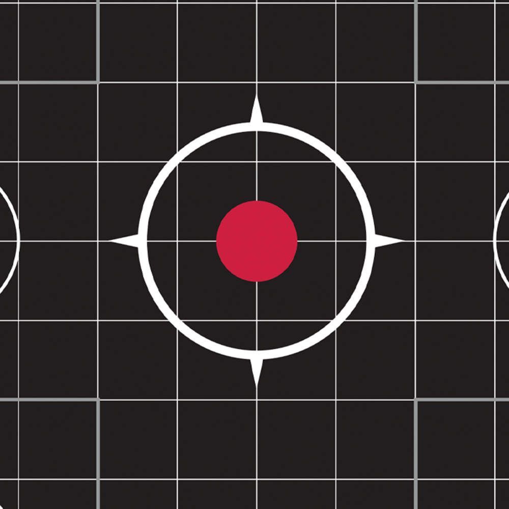 Allen Ruger 10/22 Splash Reactive Adhesive Paper Target Kit 12.5-In Square, Sight-In Grid, 5-Pk