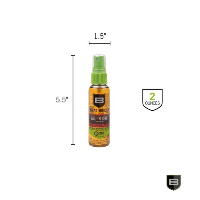 BreakThrough Clean Technologies Battle Born Bio-Synthetic All-In-One Cleaner, 2-Oz