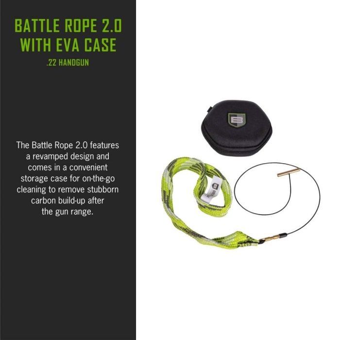 Breakthrough Clean Technologies .22 Cal Handgun Battle Rope 2.0 with EVA Case