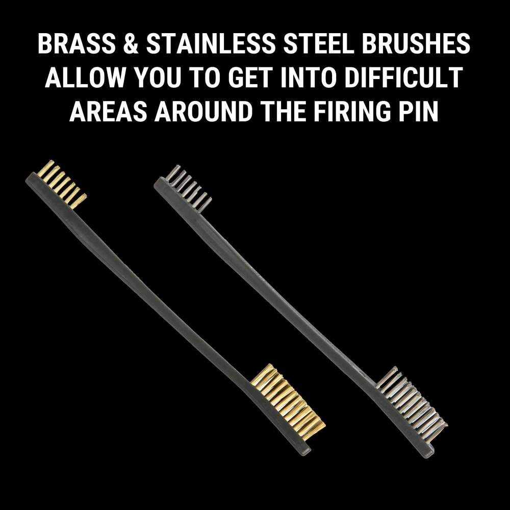 Breakthrough Clean Technologies Double-Ended Brush Set, 4-Pk