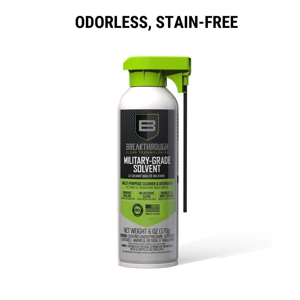 Breakthrough Clean Technologies Military-Grade Multi-Purpose Cleaning Aerosol Solvent, 6-Oz