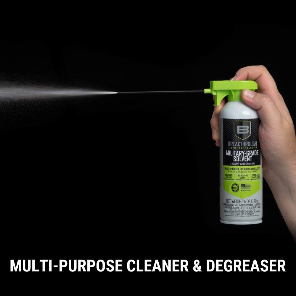 Breakthrough Clean Technologies Military-Grade Multi-Purpose Cleaning Aerosol Solvent, 6-Oz