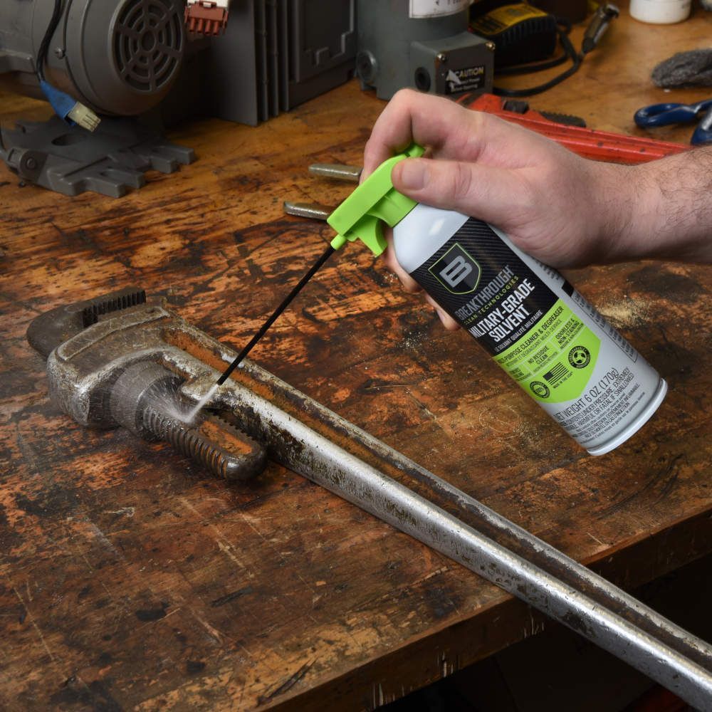 Breakthrough Clean Technologies Military-Grade Multi-Purpose Cleaning Aerosol Solvent, 6-Oz