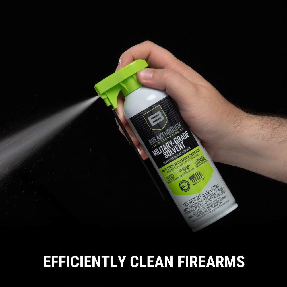 Breakthrough Clean Technologies Military-Grade Multi-Purpose Cleaning Aerosol Solvent, 6-Oz