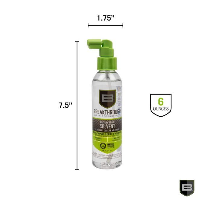 Breakthrough Clean Technologies Military-Grade Clear Solvent, 6-Oz