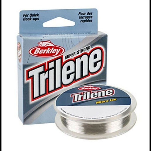 Berkley Trilene Micro Ice Line 4 lb 110Yd - Clear Steel