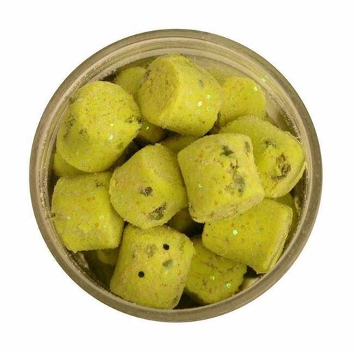 Berkley Gulp! Trout Nuggets Fishing Bait - Chunky Chartreuse