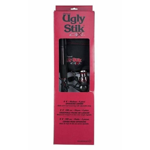 shakespeare ugly stik ladies combo LUSGXICE26LCBO GX2 Ice Combo, 26-Feet, Light,Black: Buy Online at Best Price in UAE The Ugly Stik spinning reel is made from glass The Ugly Stik Balance Combo