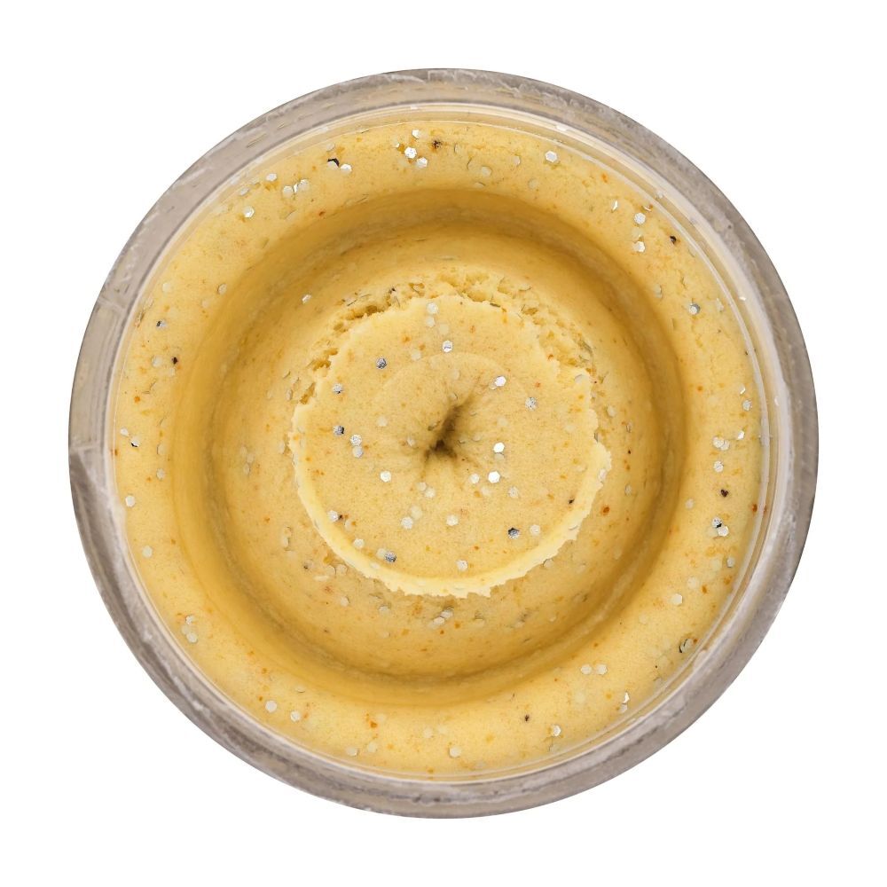 Berkley PowerBait Natural Scent Garlic Worm Glitter Trout Bait, Tequila & Salt Color, 1.75-Oz