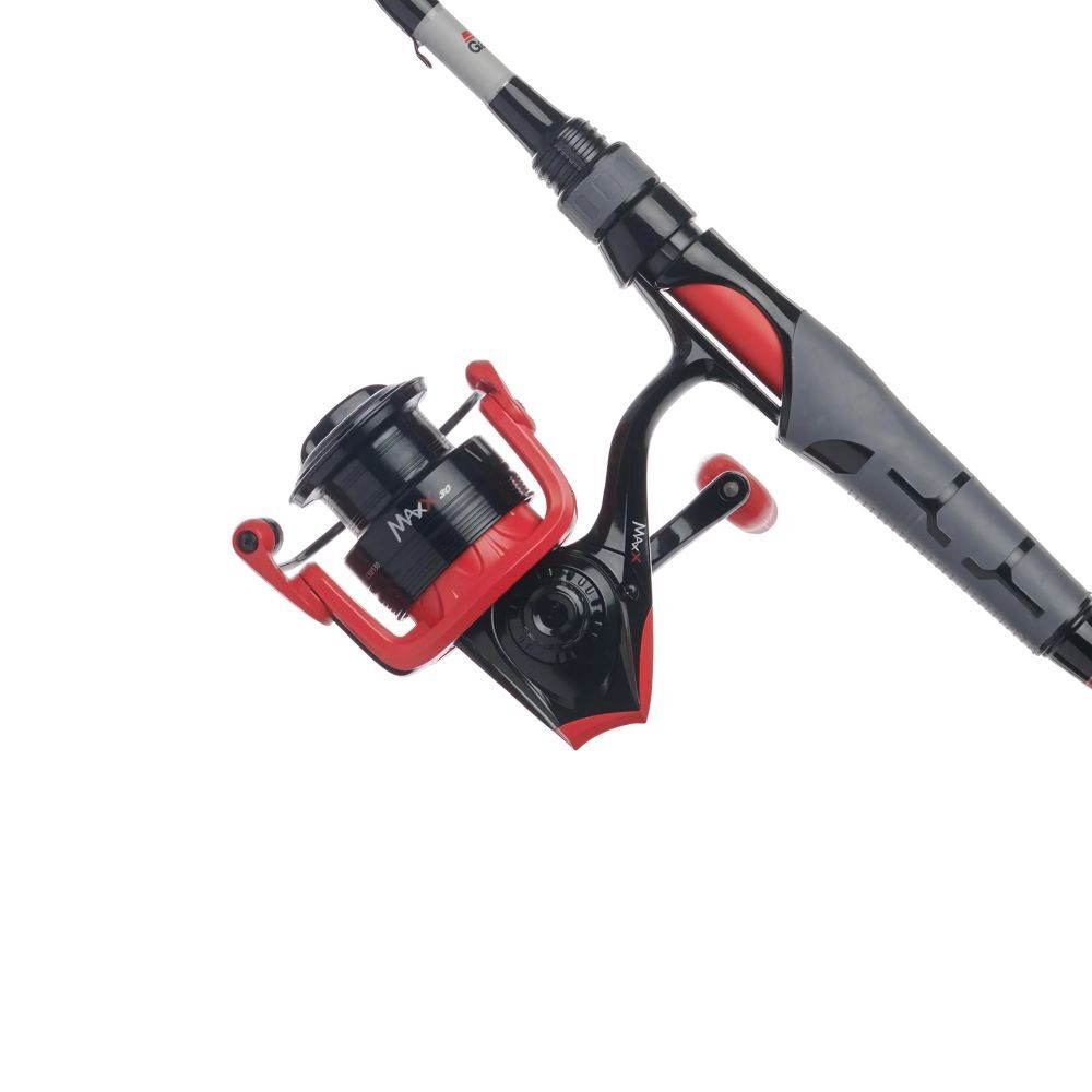 Abu Max X 1-Piece 6'6" Medium Spinning Combo
