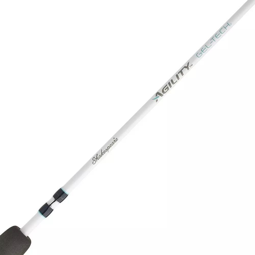 Shakespeare Agility Gel-Tech Seafoam Spincast Combo