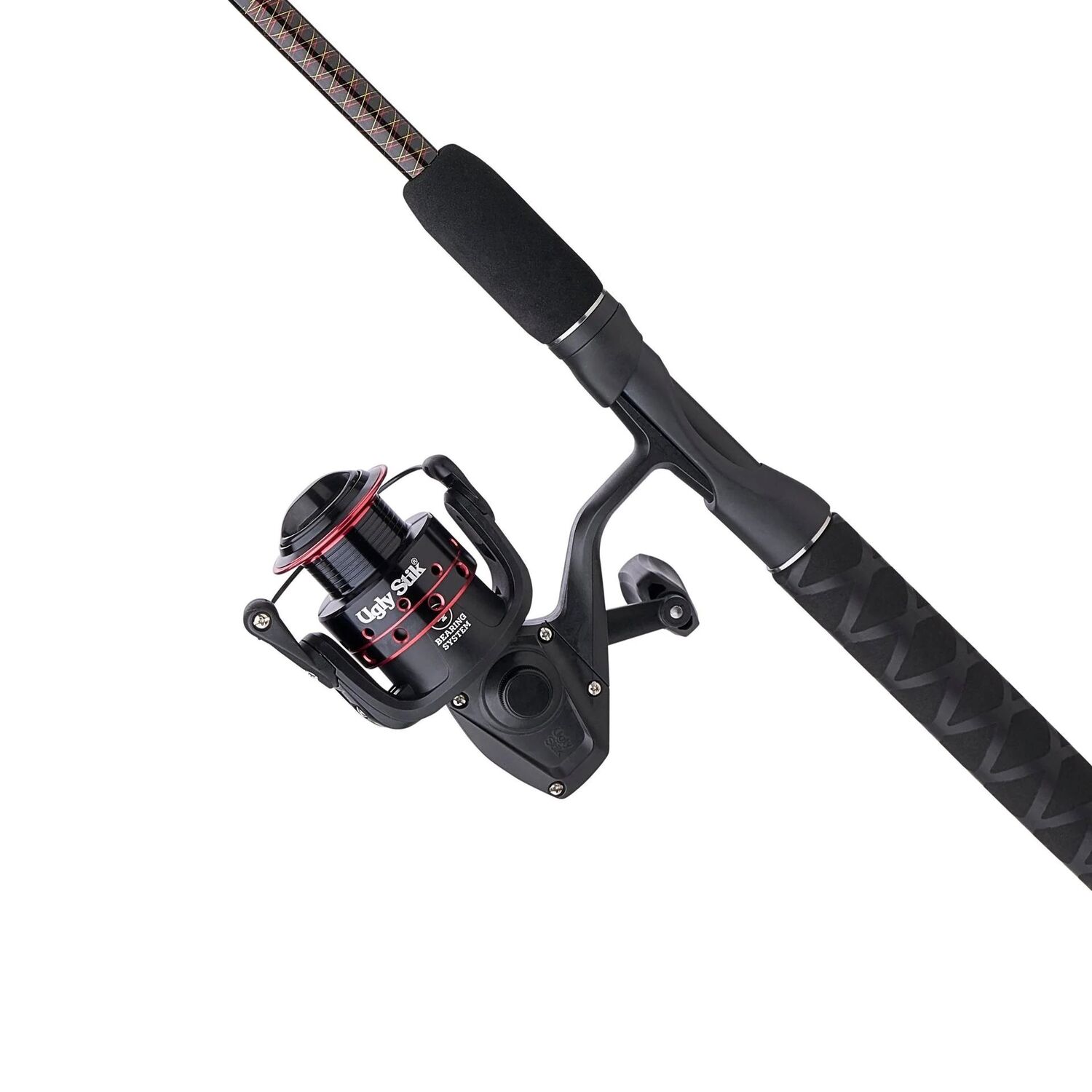Ugly Stick GX2 2-Piece Medium Spinning Combo, 6-Ft 6-In