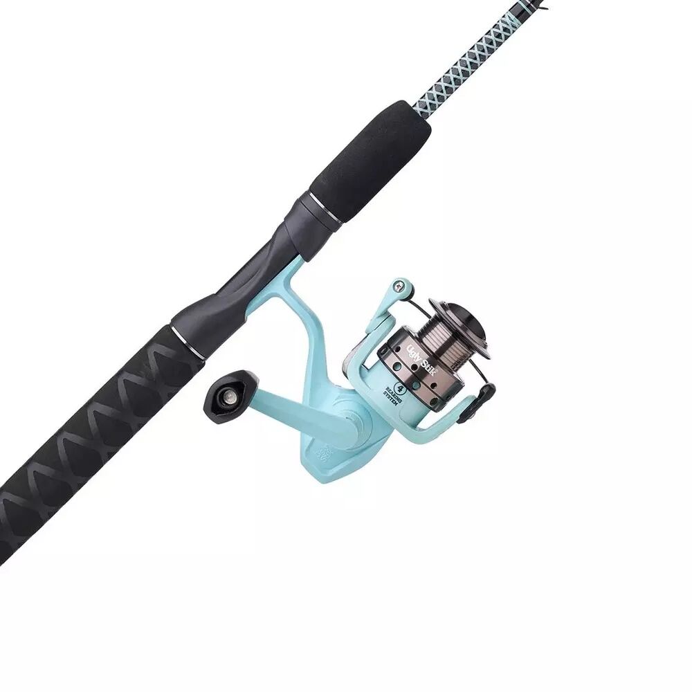 Ugly Stik GX2 Spinning Ladies Combo Medium, 2-Piece, 6-Ft