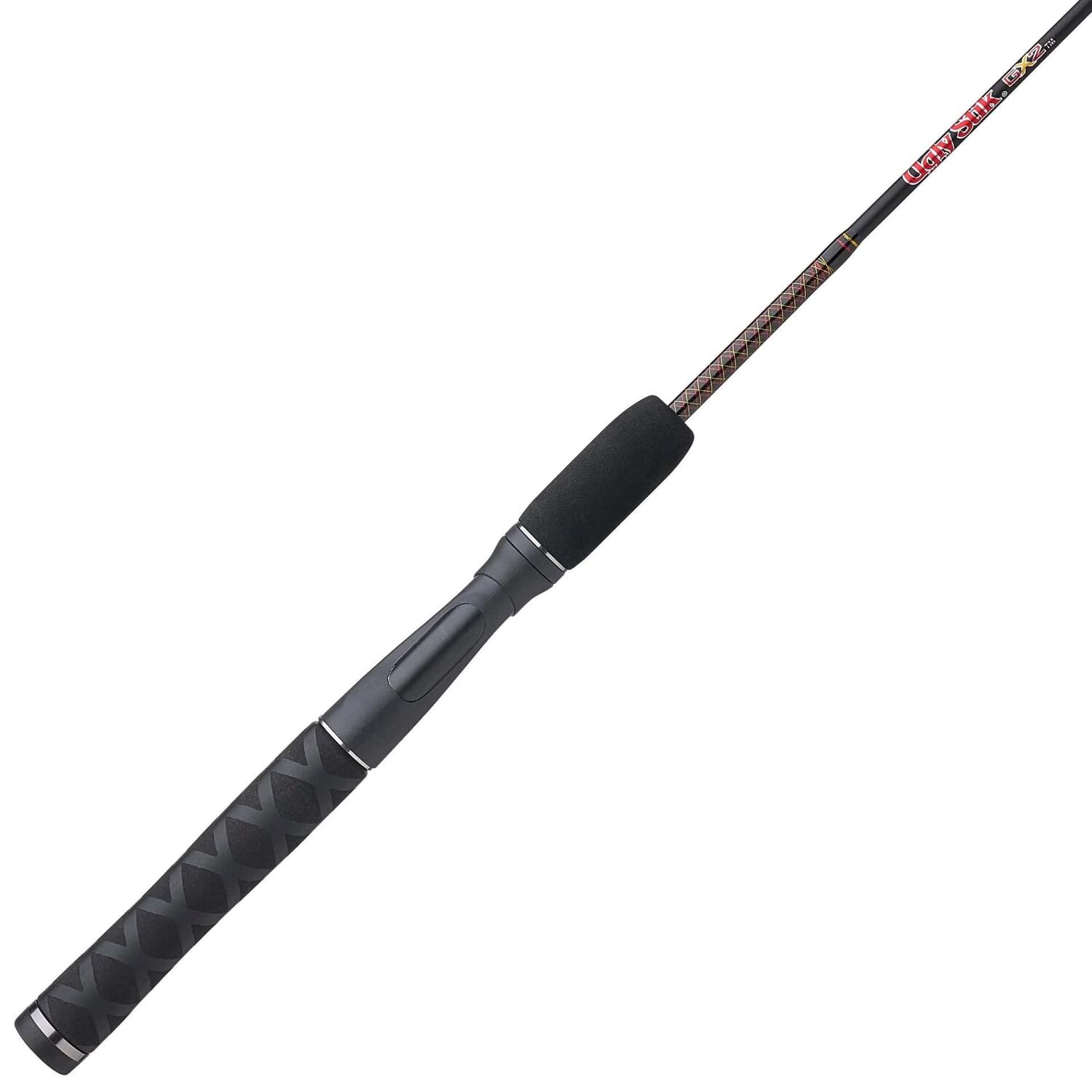 Ugly Stik Light GX2 Spinning Rod 2-Piece Fishing Pole, 6-Ft 6-In