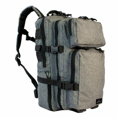 Redrock Outdoor Gear Unisex Urban Assault Pack Gray Backpacks