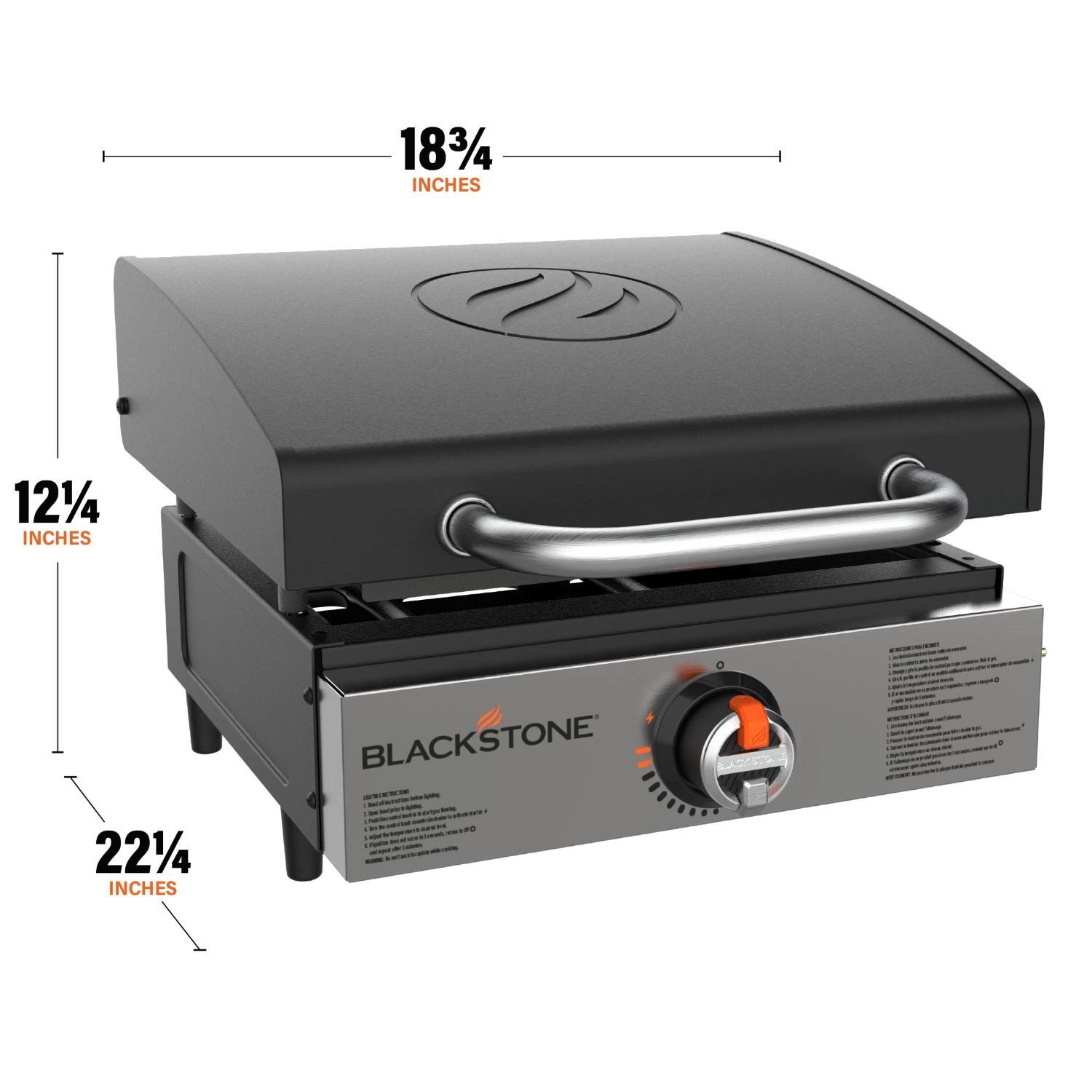 Blackstone 17-In Tabletop Griddle with Hood