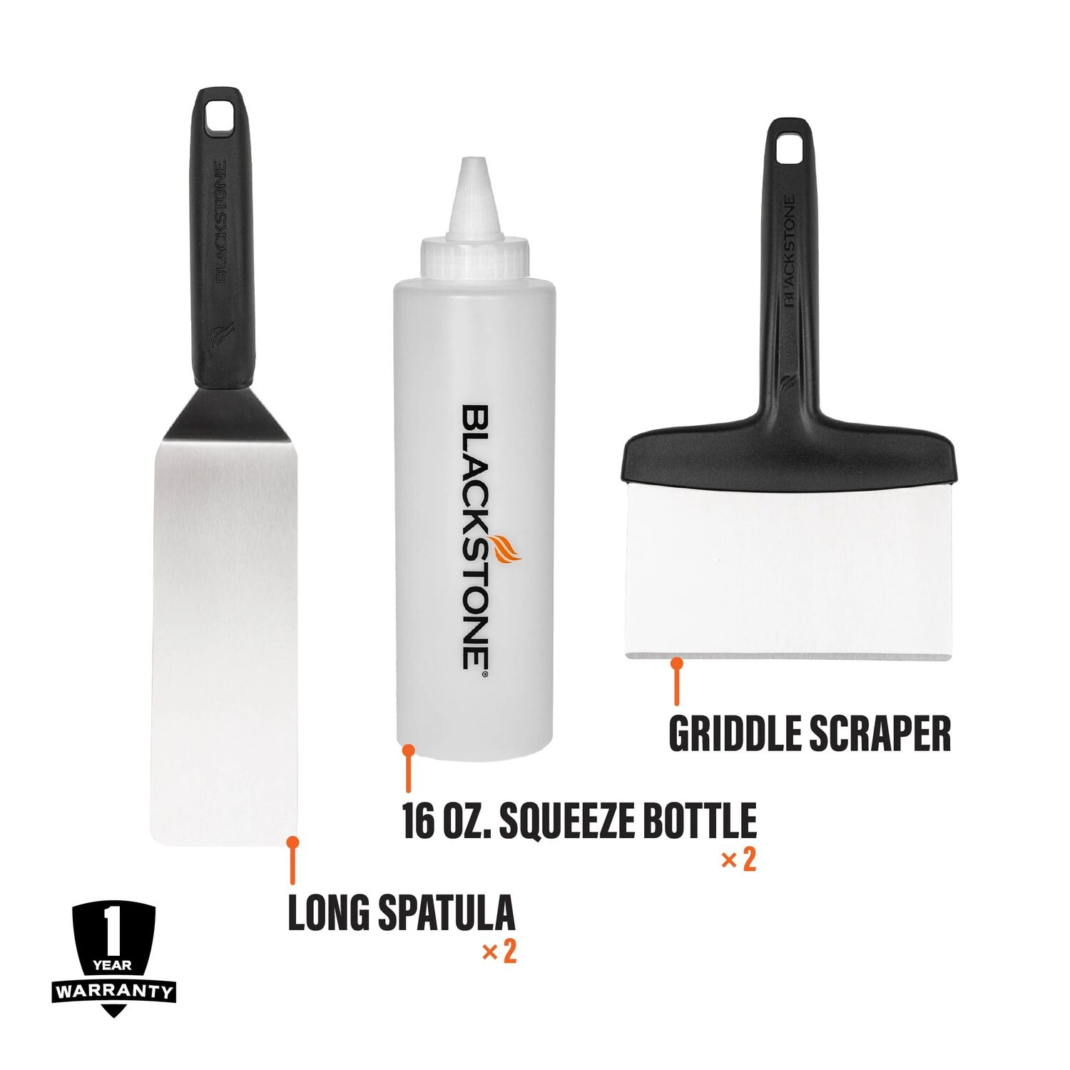 Blackstone 5 Piece Professional Griddle Toolkit