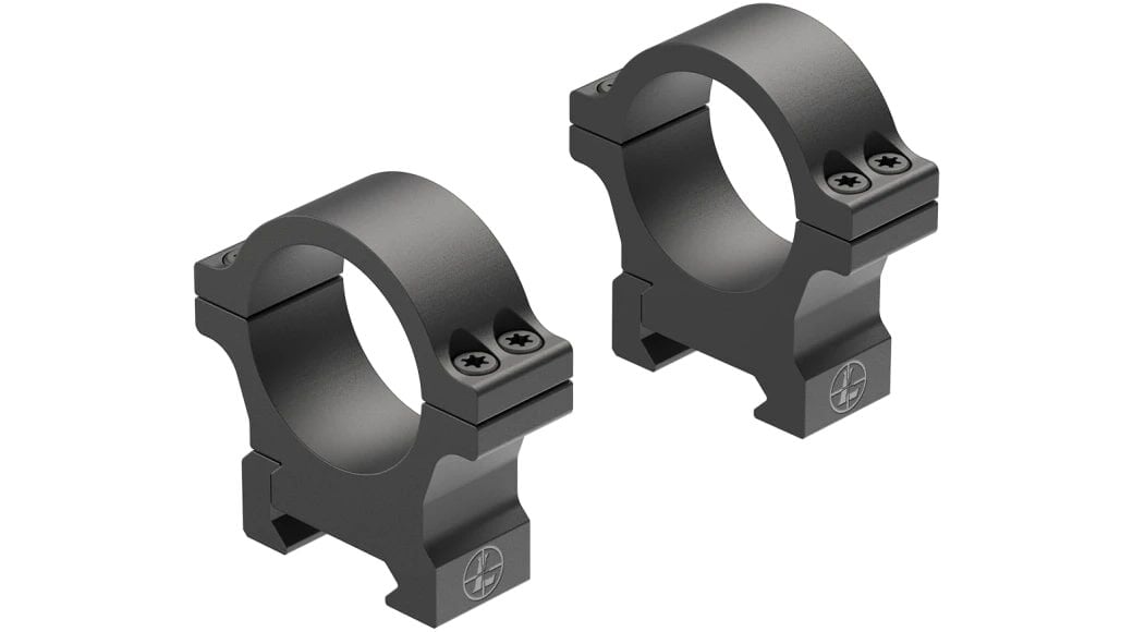 Leupold Medium Matte Open Range Cross-Slot Rings, 30mm