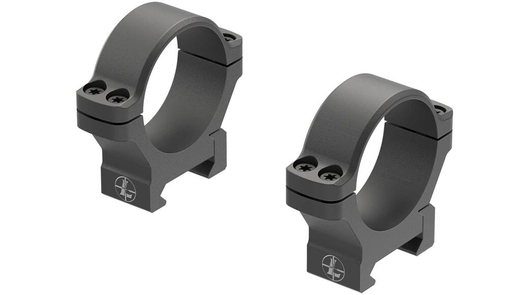 Leupold BackCountry Cross-Slot Medium Rings Matte, 34-mm