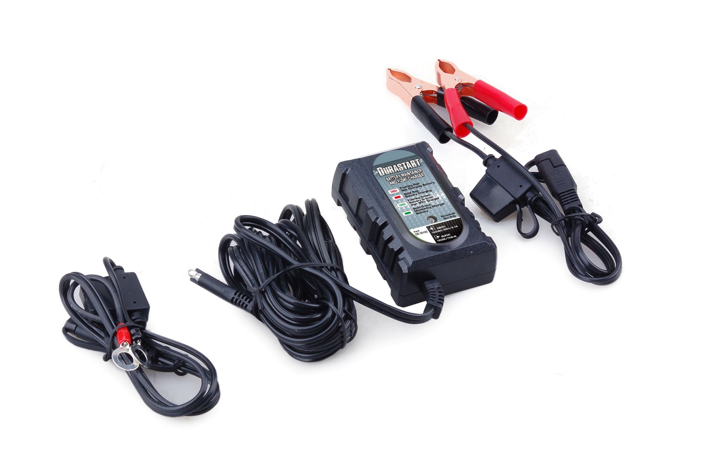 Durastart .75A 12V Battery Float Charger