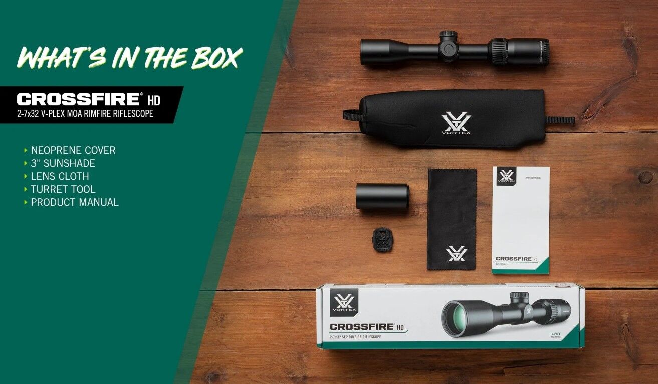 Vortex Crossfire 2-7X32 Riflescope