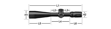 Vortex Viper HD 5-25x50mm VMR-4 (MOA) Riflescope