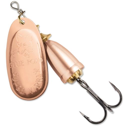 copper colored fishing lures Strike Pro Trueglide Guppie Sinking Glide Bait Musky Shop Copper Red Baits Snatchin Shad delivers aggressive strikes with its internal rattle system that triggers predatory instincts from bass Blue Fox Classic Vibrax Copper/Copper