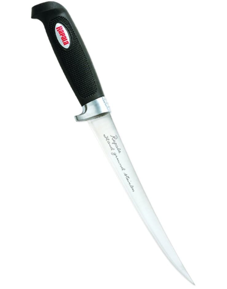 Rapala Soft Grip Fillet Knives 6-In With Sharpener And Sheath