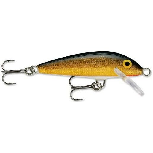 Rapala #7 Original Floater Lure - Gold, 2 3/4 in