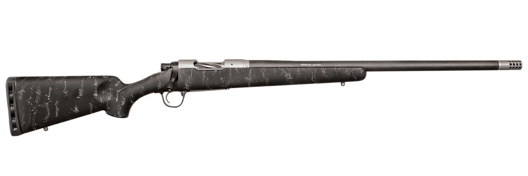 Christensen Arms Ridgeline 6.5 PRC 24" Stainless Steel & Black Webbing Bolt Action Rifle, 4-Rd